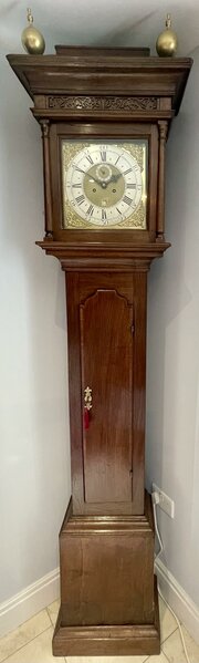 Early Rare Magnificent Longcase Clock 