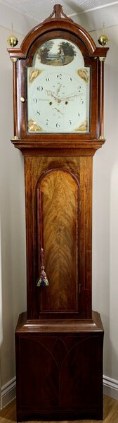 Georgian Longcase Clock, Stunning & Imposing