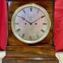 Superior Rosewood London Fusee Bracket Clock