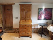 Bureau Bookcase George III Rare Pine Small 