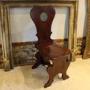Chair stunning Mahogany chair Lumley castle c1840