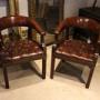 Chairs Pair Of Outstanding Library Or Desk Chairs 