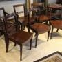 Chairs true set of Suffolk ball back dining c1820