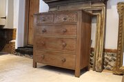Chest Of Drawers Arts And Crafts Limed Oak C1900