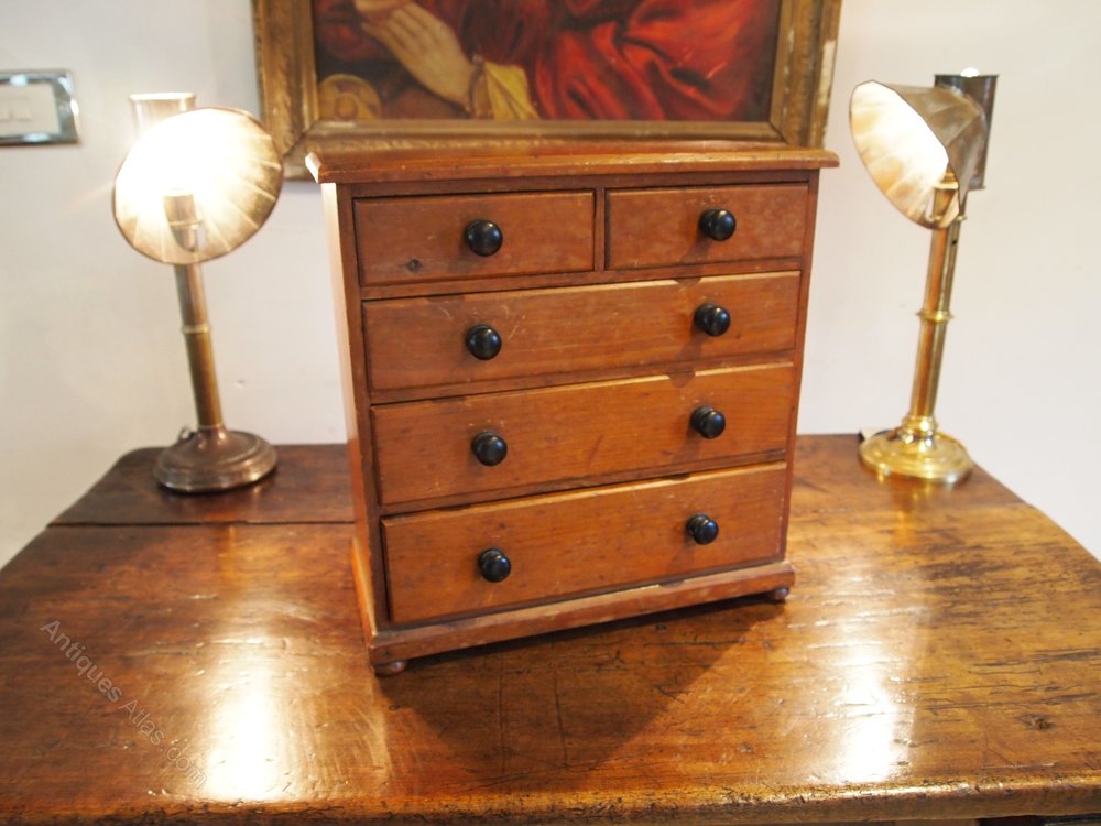 Chest Of Drawers Victorian Apprentice Chest C1880 Antiques Atlas