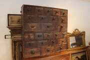 Chest Of Drawers Rare Horticultural Seed Bank 1880