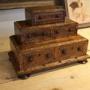 Rare Chest of drawers  Tunbridge ware Walnut c1870