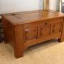 Coffer chest Arts and Crafts Oak Cotswold school 