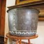 Copper Copper Victorian heavy gauge log bin c1870