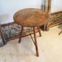 Cricket table rare primitive Welsh Sycamore c1800