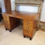 Desk fine Art Deco Walnut desk by Gillows c1925