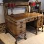 Desk stunning Queen Anne inspired Walnut c1910