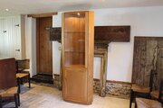 Ercol Rare Elm Corner Cupboard Internal Light