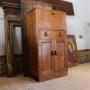 Heals Arts and Crafts Oak tallboy cupboard c1920