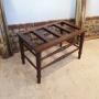 Luggage rack or stand Walnut Victorian Schoolbred