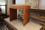 Rare Art Deco Oak Stool By Heals Of London C1925