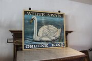 Sign Unique Pub Sign From White Swan Cambridge