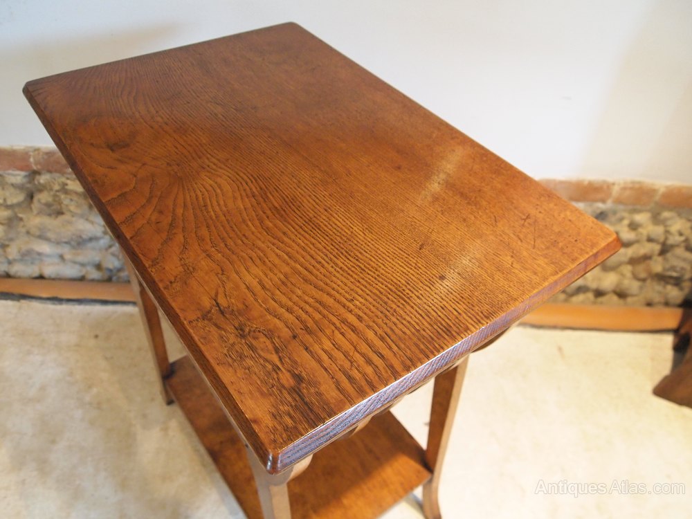 Wonderful Edwardian Arts And Crafts Oak Table Antiques Atlas