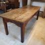 Table Oak refectory farmhouse dining George III