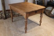Table Rare Small Refectory Farmhouse Dining C1880