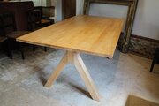 Table stunning Heal and Son Maple refectory table