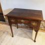 Table superb lowboy George III Oak c1770