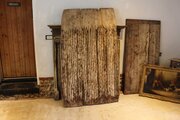 Very Rare 18th Century Elm Threshing Board C1780