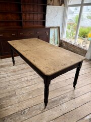 19th Century Pine Scrub Top Table