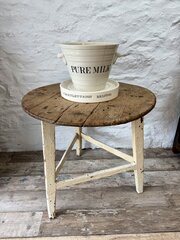 19th Century Welsh Pine Cricket Table 