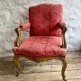 Louis Xv Gilt Armchair 