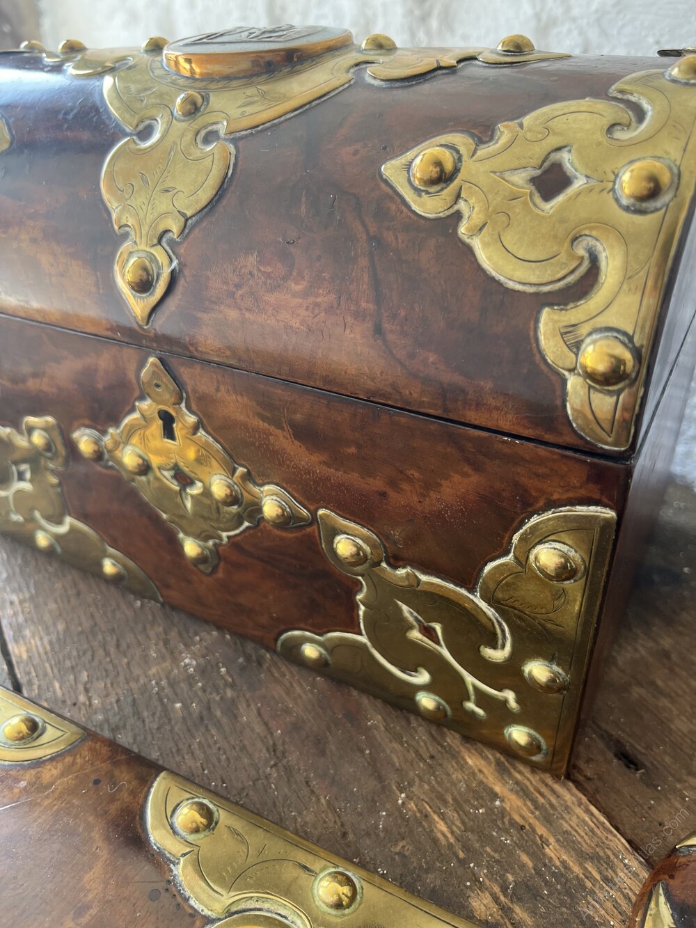 Antiques Atlas Burr Walnut Desk Set