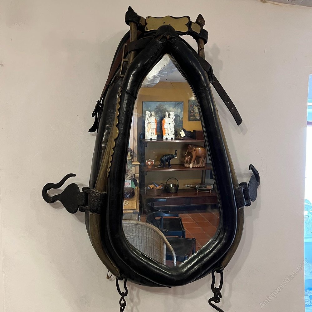 antiques-atlas-victorian-leather-horse-collar-mirror