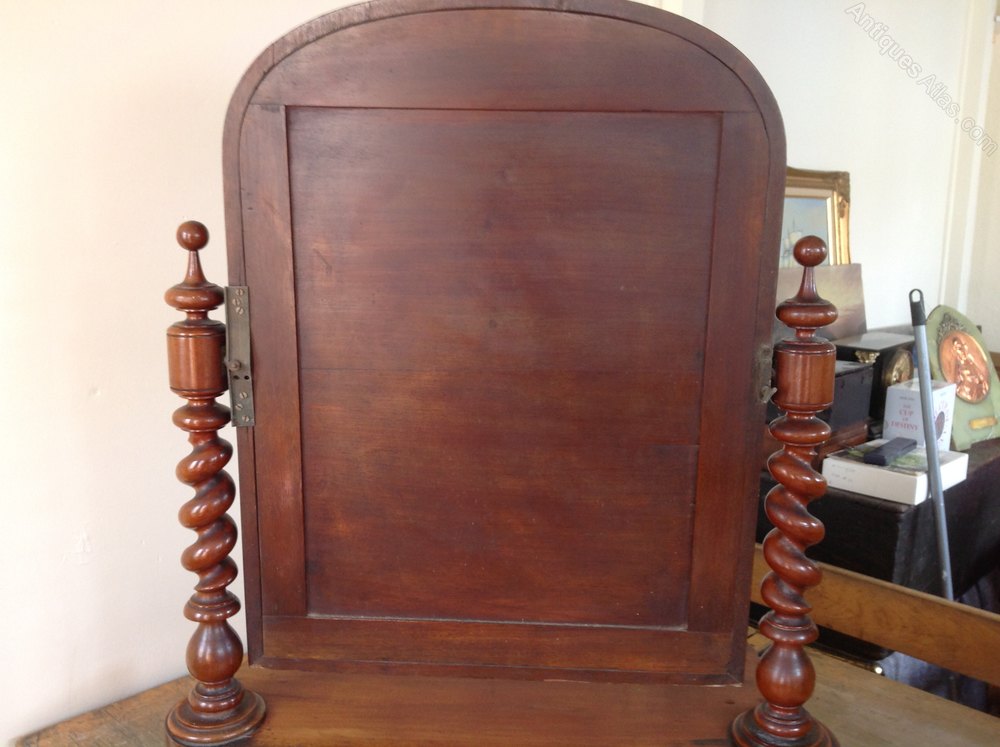 Antiques Atlas Victorian Mahogany Swivel Dressing Table Mirror