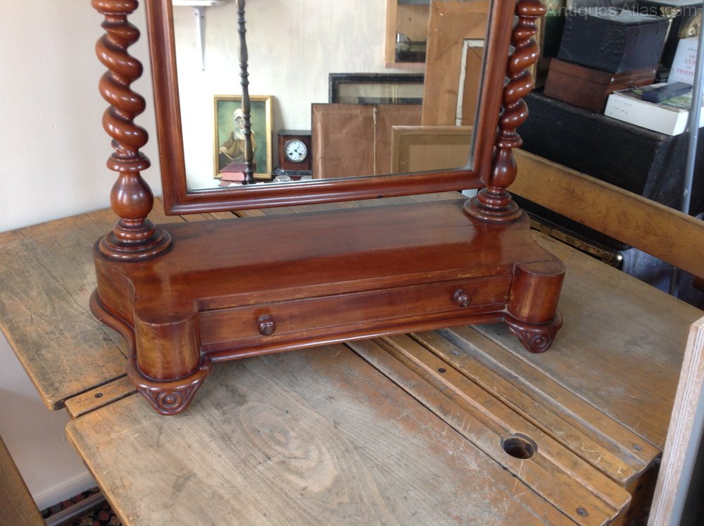 Antiques Atlas Victorian Mahogany Swivel Dressing Table Mirror
