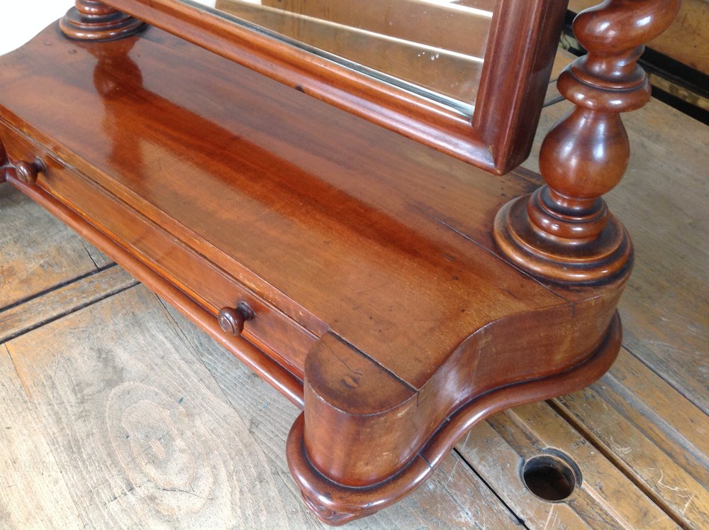 Antiques Atlas Victorian Mahogany Swivel Dressing Table Mirror