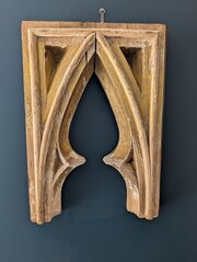Gothic Revival 1800s Church Wooden Arch