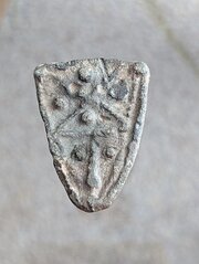Medieval Lead Pilgrim Or Church Weight English 