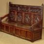 17th.c. Oak Box Settle c.1690