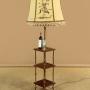 Adjustable Floor Lamp & Shade c.1900