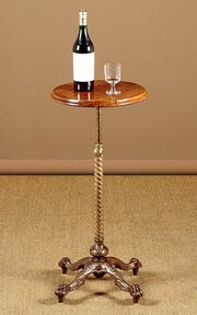 Adjustable Height Wine Table C.1890