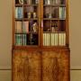 Art Deco Walnut Bookcase c.1930