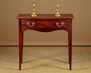 Bow Front Mahogany Side Table C.1810