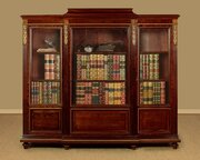 Brass Mounted Breakfront Bookcase C.1910