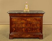 Burr Walnut Commode C.1860