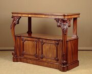 Carved Mahogany Buffet Sideboa