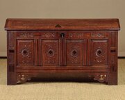 Carved Oak Coffer C.1760