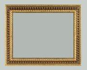 Carved & Gilded Cushion Frame Mirror C.1900