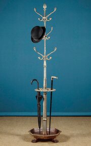 Cast Iron Hall Stand C.1890