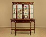 Display Cabinet With Painted Decoration C.1905