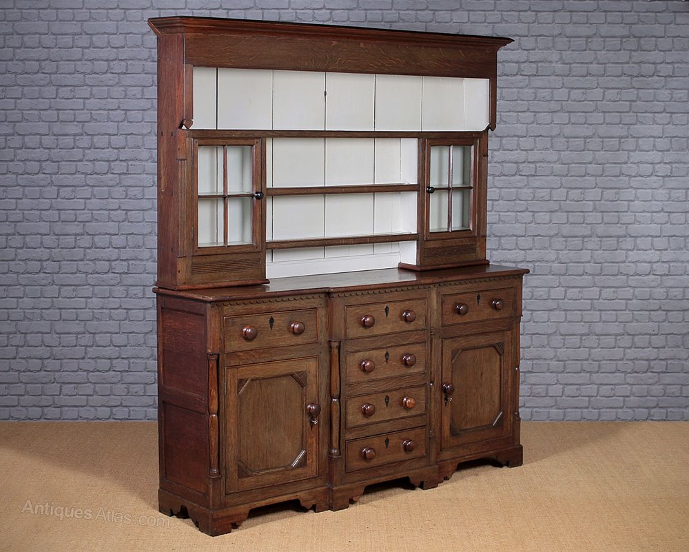 Early 19th C Oak Welsh Dresser 1820 Antiques Atlas Oak Welsh Dresser C 1820 Antique Dressers